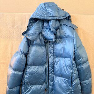 Blue Puffer Jacket • Jordan Craig Black Label • 2XL Quilted Winter Coat